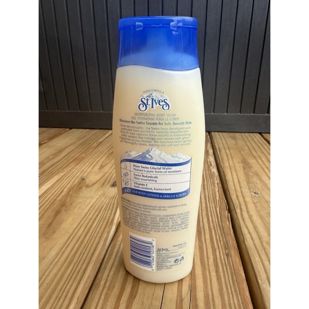 Vtg St Ives Swiss Vanilla Body Wash ORIGINAL SWISS FORMULA Moisturizing 13.5oz